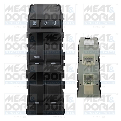 Switch, window regulator